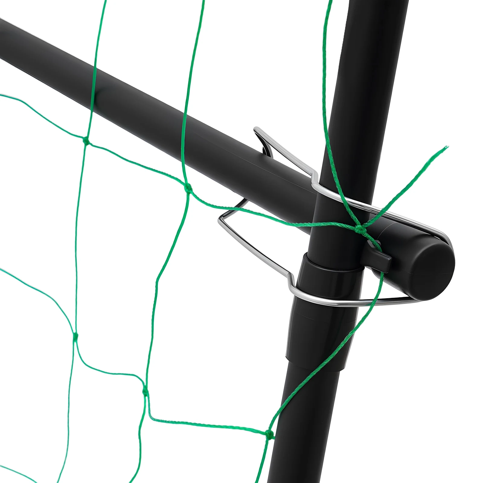 6*7,55ft Gartenrankgitter für Kletterpflanzen – Garten-Tunnelrankgitter aus Metall, gewölbter Gurkenständer mit Kletternetz für Erbsen und Rosen – Detail 17