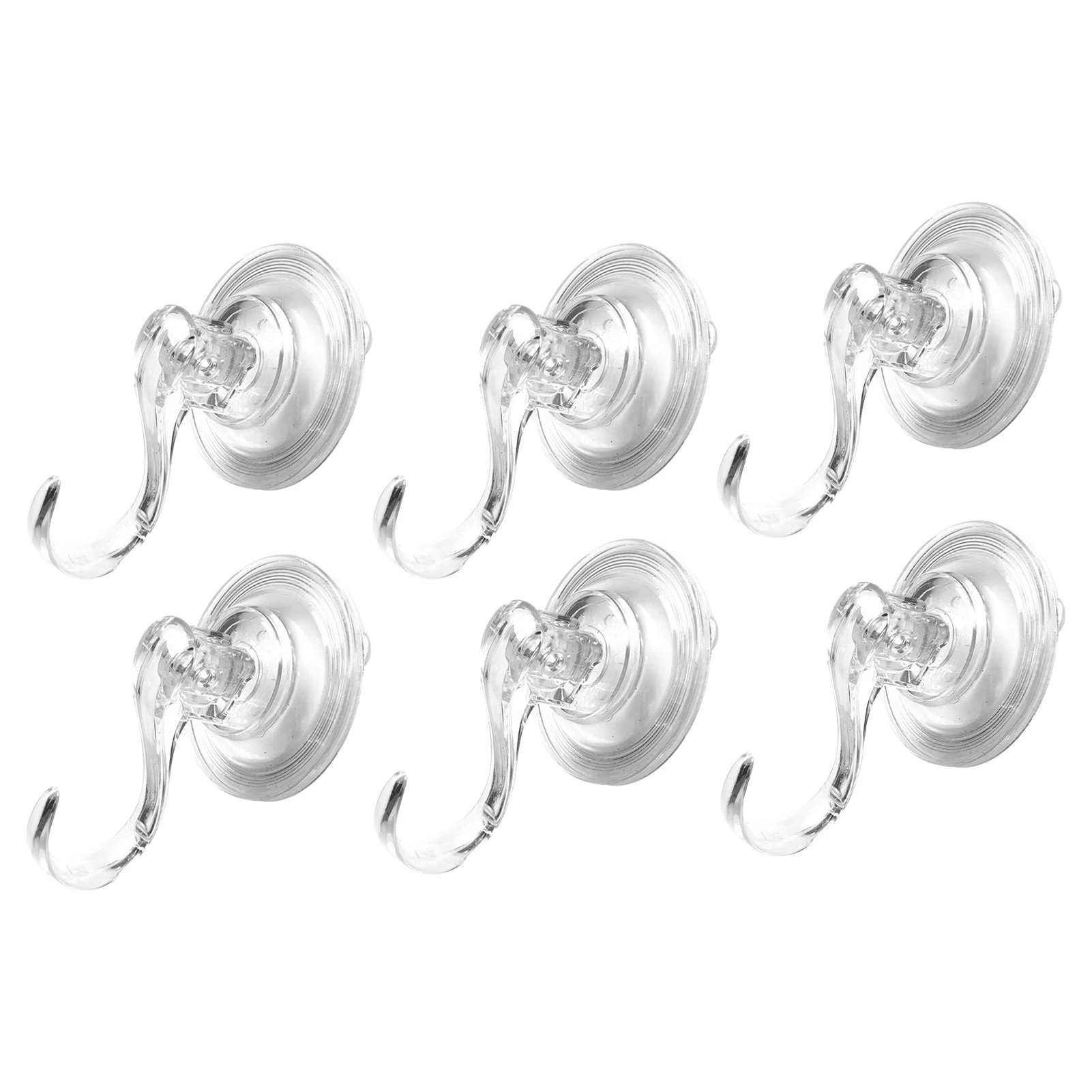 

4pcs Shower Wall Hanger Storage Home Transparent Clothes Removable Towel Handbag Holder Key Bathroom Kitchen