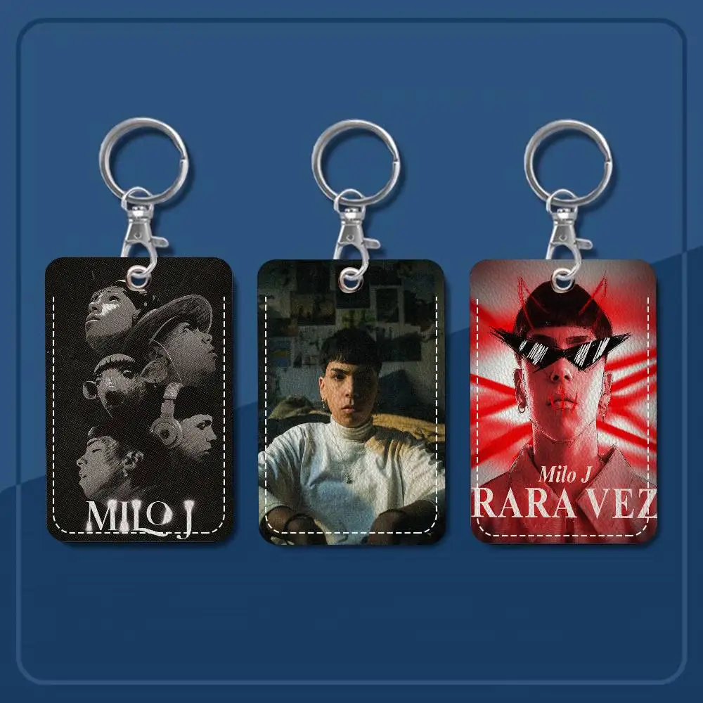

Rap Singer M-Milo J 1pc INS Creative Cartoon Student Campus Card Holder For Meal Card, Bus Card, Work Card, Etc