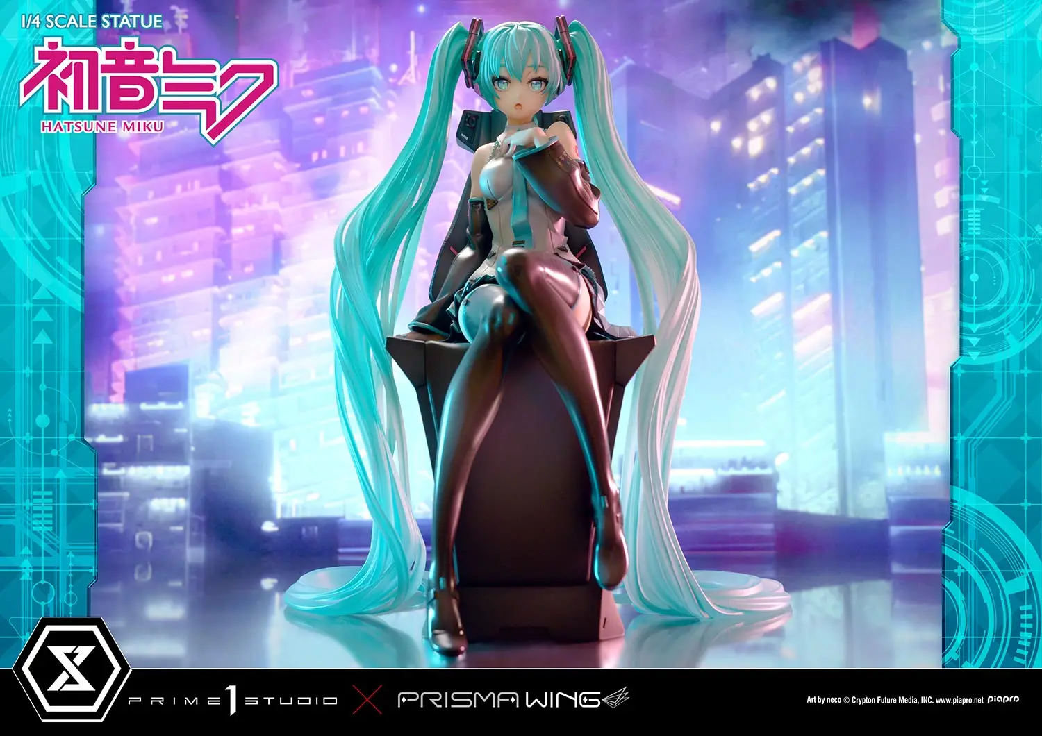 46cm Hatsune Miku Character Model 1\4  Anime Figure Hatsune Miku Figma Beautiful Girl Room decorations Gifts