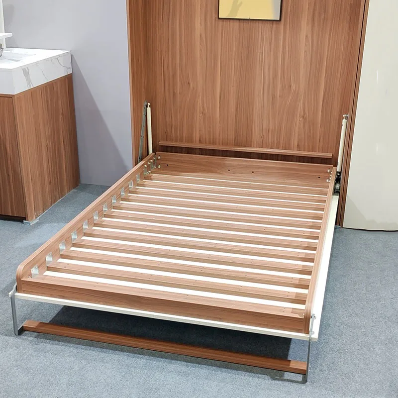 Kit de mécanisme de charnière de lit mural peu encombrant, bricolage, Invisible, Vertical, Horizontal, accessoires de levage Murphy, planche cachée pliante