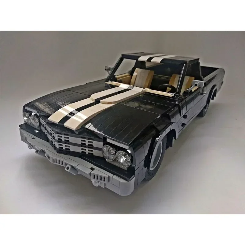 MOC-59896 clásico RC supercoche montaje empalme miniatura de bloques de construcción 2132 piezas de bloques de construcción niño juguete de cumpleaños regalo personalizado