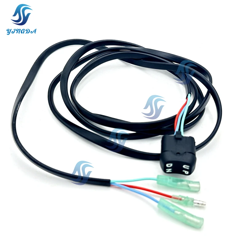 

Переключатель триммера и наклона в сборе 704-82563 для переключателя блока дистанционного управления подвесного мотора Yamaha 704-82563-41 (длина линии 220 см/86,6 дюйма)