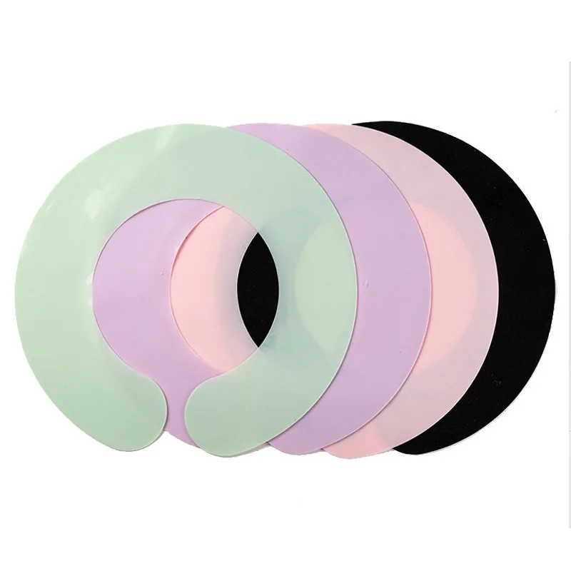 Silicone Neck Cloth Cut Hair Scarf Hair Dye Shawl Anti-Broken Hair Silicone Pad Waterproof Baked Oil Hairdressing