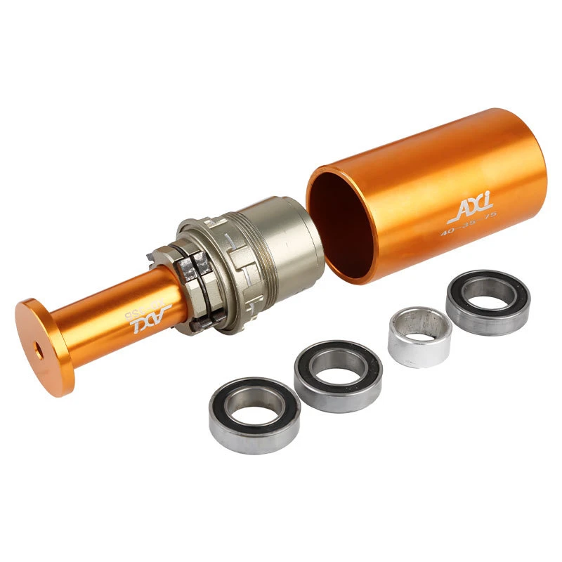 Mountain and Road Bike Hub Bearing Installation and Removal Tool for Quick-Release Thru-Axle Hubs (12–17 Axle Shafts) view 5