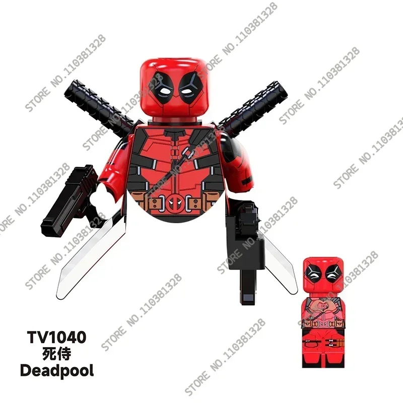 Marvel Legends Bausteine für Spielzeug und Geschenke GH0529-GH0536 Neu 2026 Mini-Actionfiguren Kinder-Bausteine für Partygeschenke