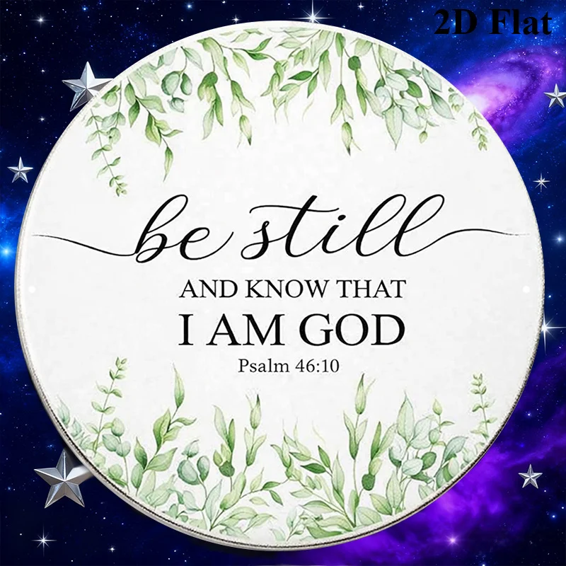 1-Pack, 20.32 X 20.32 cm Round Vintage Decorative Sign with 