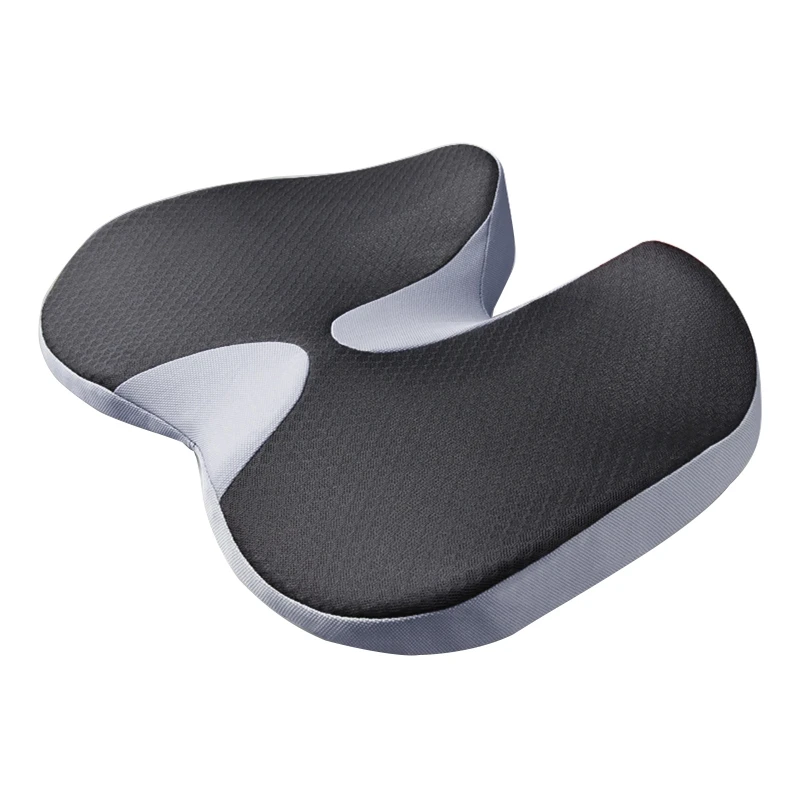 094D Memory Foam Cushion for Tailbone Pain Auto Office Chair Back Sciatica Support