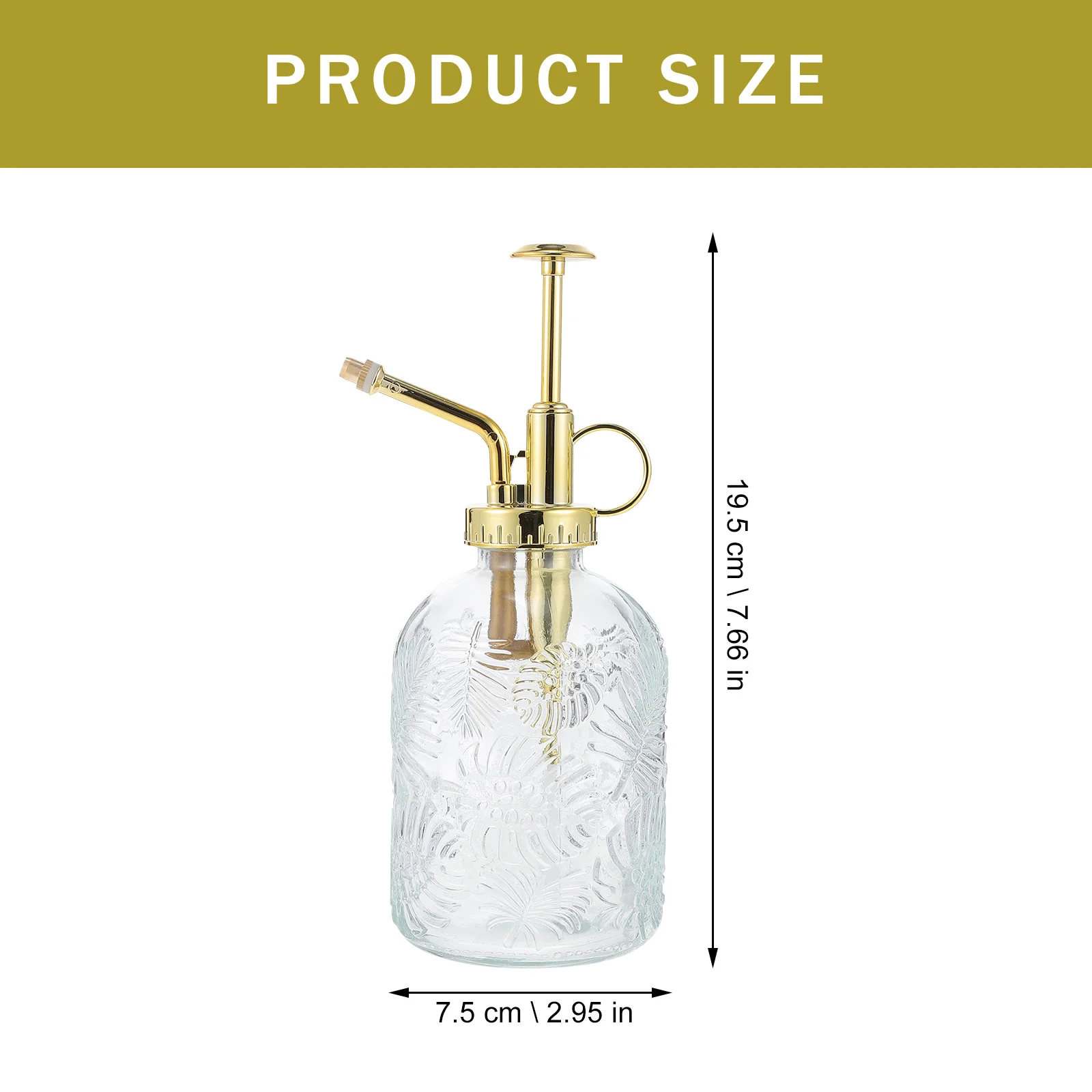 

Spray Bottle for Plants Garden Sprayer 350ml Durable Electroplated Nozzle Large Coverage Small Watering Can Garden Sprayer