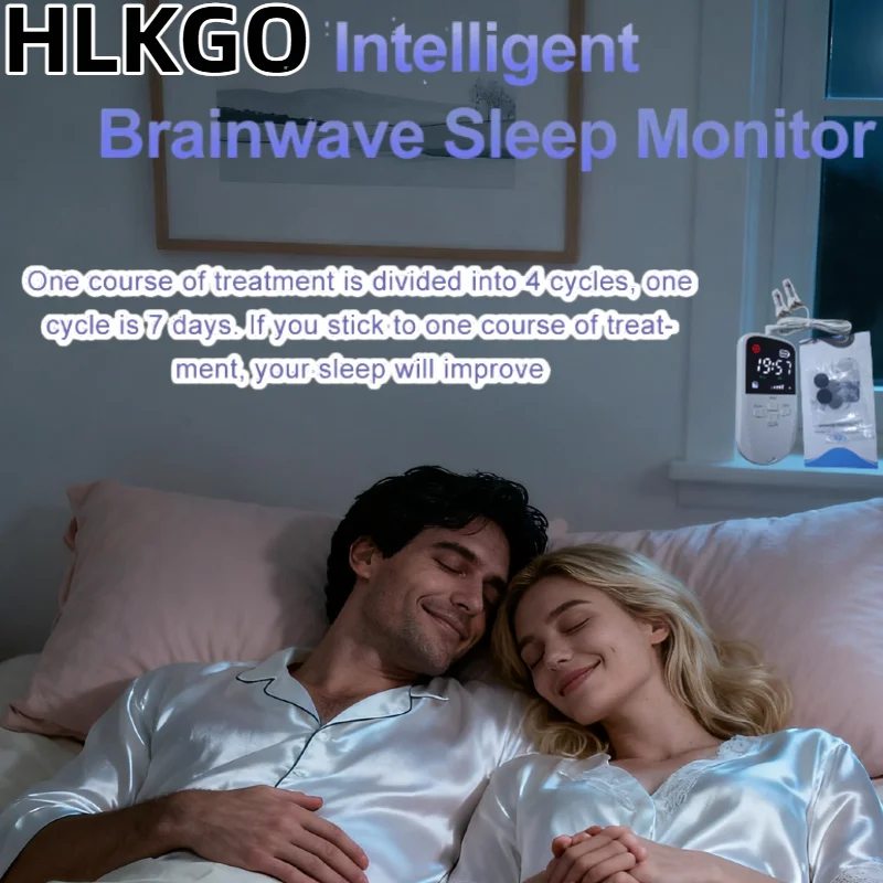 

Зажим для стимуляции нервов ваги, электротерапия CES от хронической бессонницы, средство для быстрого сна, средство от тревоги, депрессии мигрени