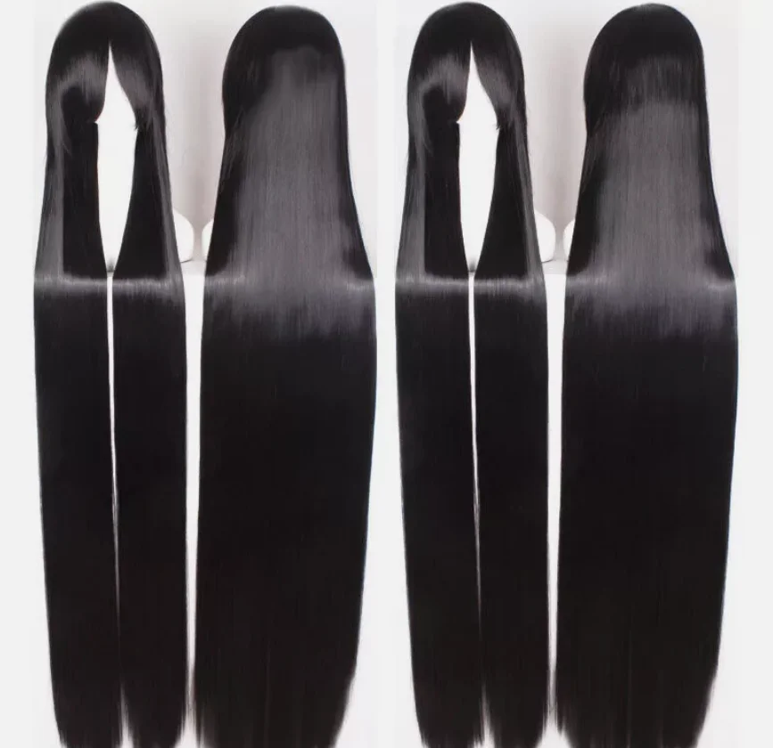 150CM-200CM/60-80Inch New Fashion Party Long Straight Cosplay Wig Hair 6 colors