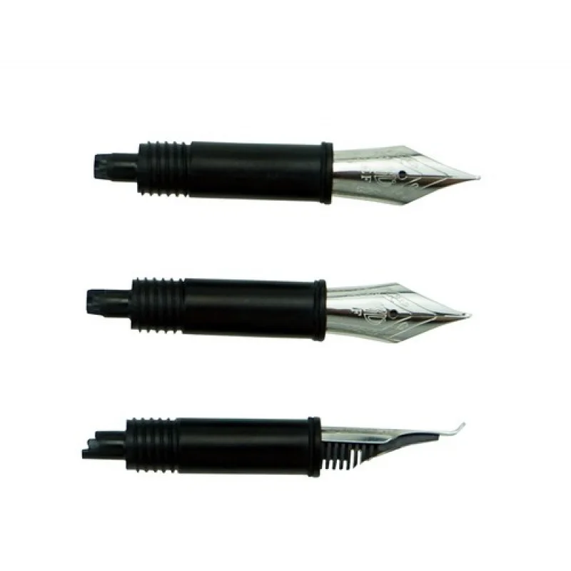 A + 3 шт. наконечники для перьевой ручки Hongdian, запасные оригинальные EF/F/изогнутые для Черного Леса/6013