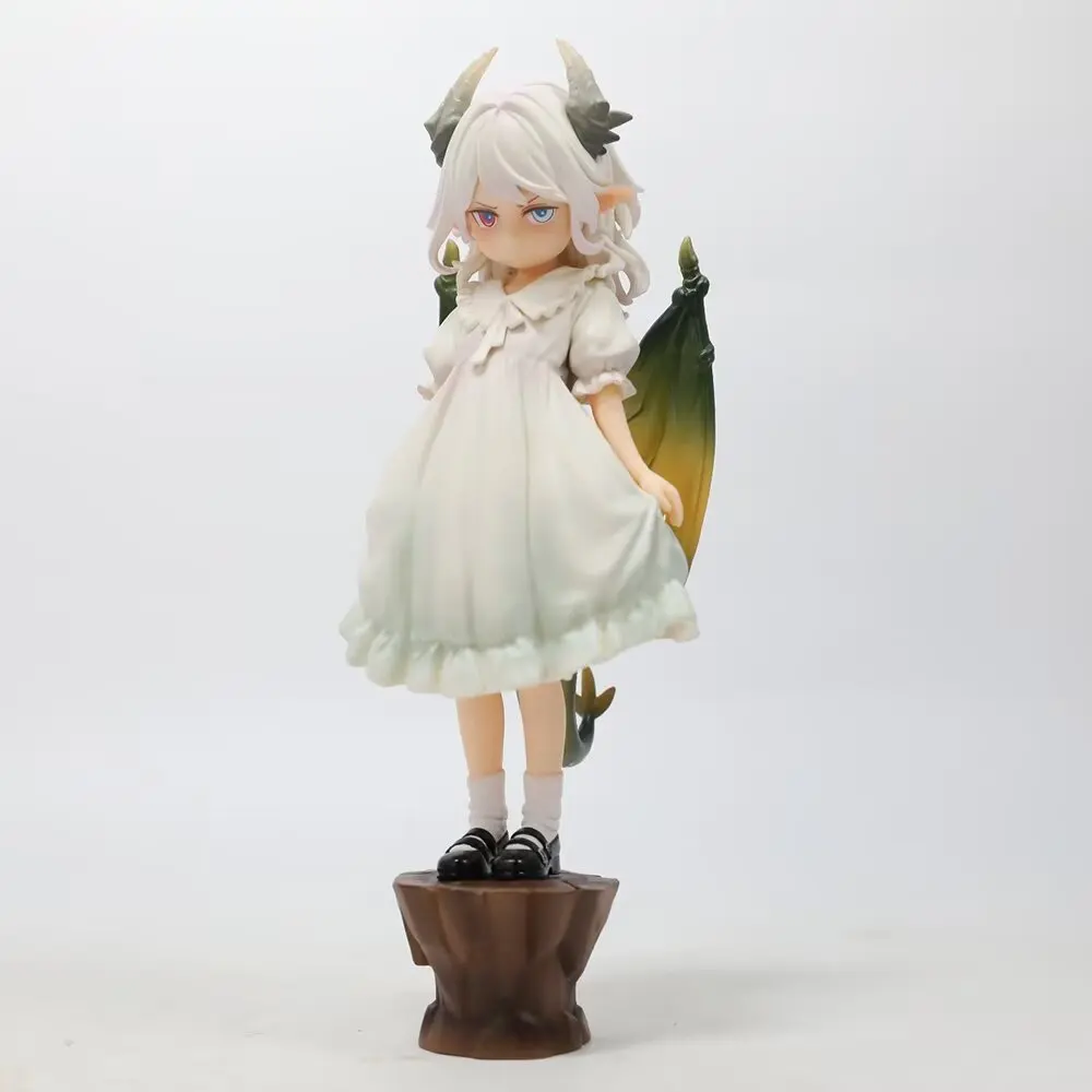 18cm miss kobayashi dragão empregada kanna kamui menina figura duro pvc anime brinquedo de ação adultos coleção modelo boneca presente