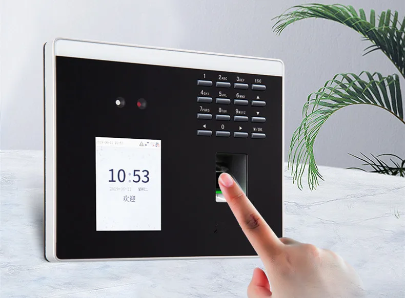 XFace100 Wifi الهجين البيومترية الضوء المرئي التعرف على الوجه آلة الحضور الطرفية #2