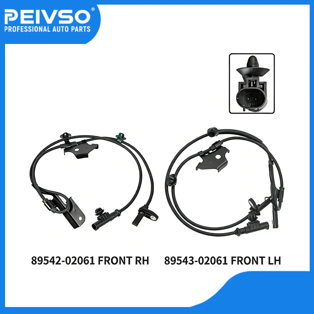 89542-02061 89543-02061 Front Right Left ABS Speed Sensor For Toyota Corolla Saloon Auris Avensis Estate Verso 07-18 89542-02060