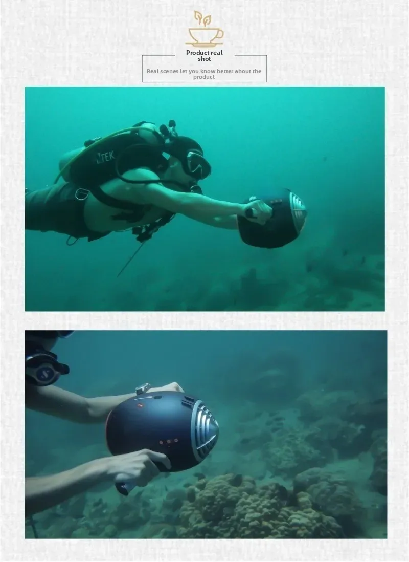 WARP10 Underwater Booster Snorkel Shooting Thruster Outdoor Diving Travel Equipment Underwater