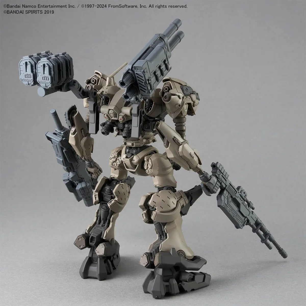 Bandai montaje 30Mm núcleo blindado 6 límite cielo fuego Nightfall Raven Crepúsculo Mecha Guerrero figura garaje juguete educativo