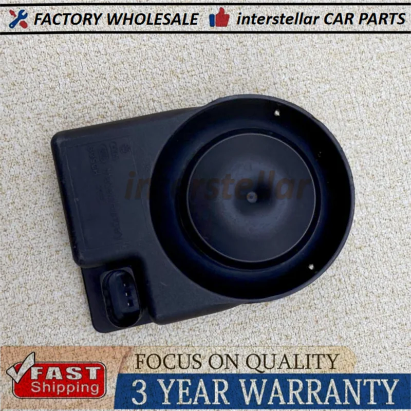 New 1PC Electronic Alarm PQ Alarm Horn Anti-Theft Alarm Siren Horn for Audi A1 A6 Q7 Q3 R8 1K0951605C 1K0951605F 1K0 951 605F