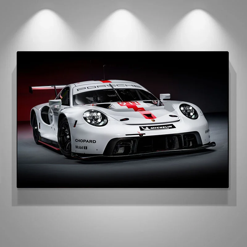 Sport Luxury Supercars Posters Prints Canvas Painting Racing Car Wall Art Pictures for Living Room Decoration Cuadros (No Frame)