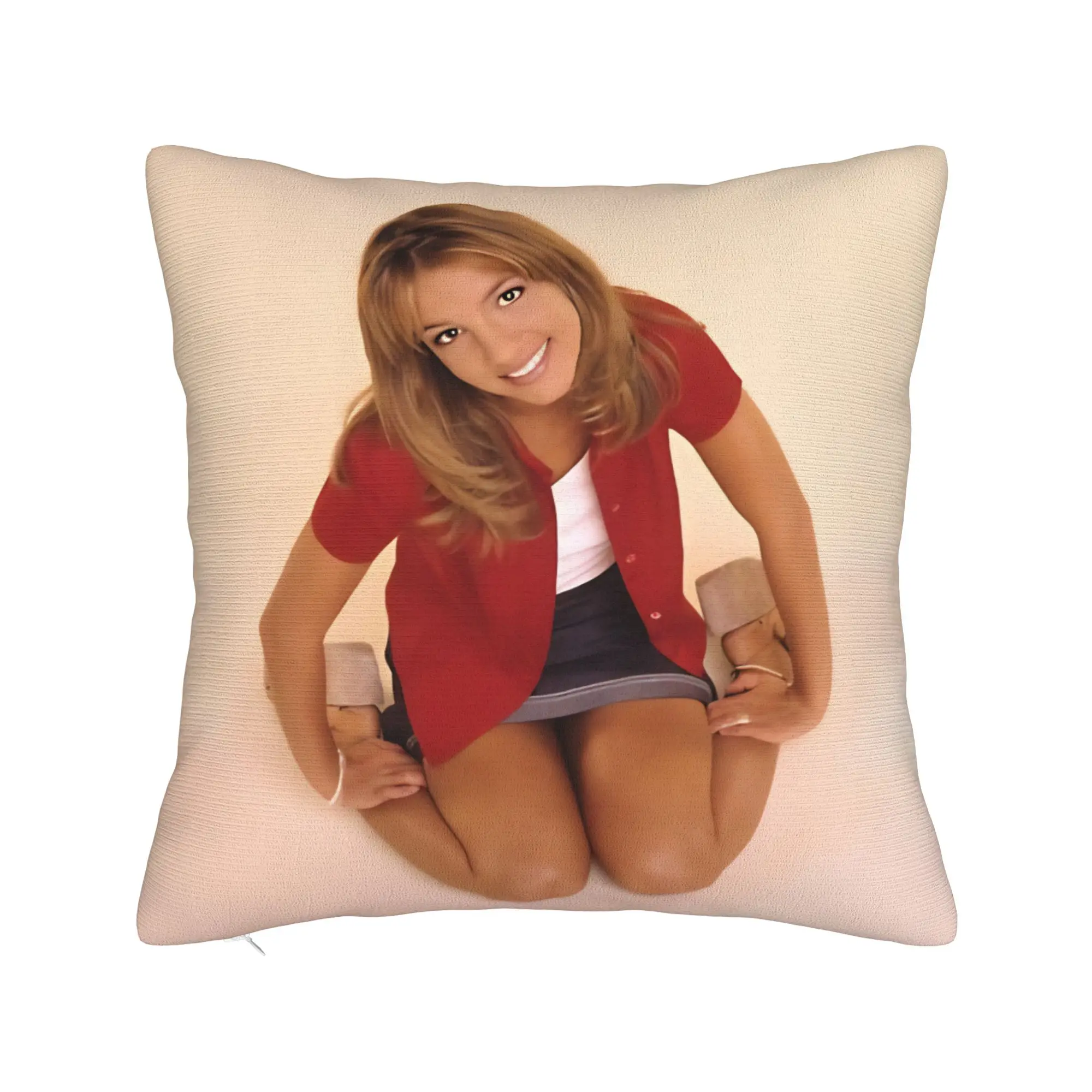 Pillow Cover Singer B-Britneys Spears  Kawaii Pillow Case For Sofa Home Decoration Pillowcases