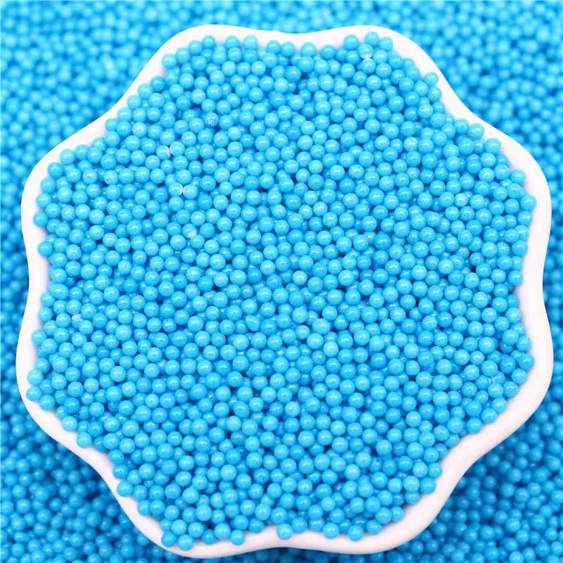 50g/lot 2mm Bitty Round Glass Beads For Nail Art  Colourful  No Hole Seed Glass Beads for Diy Necklace Pendant Accessories