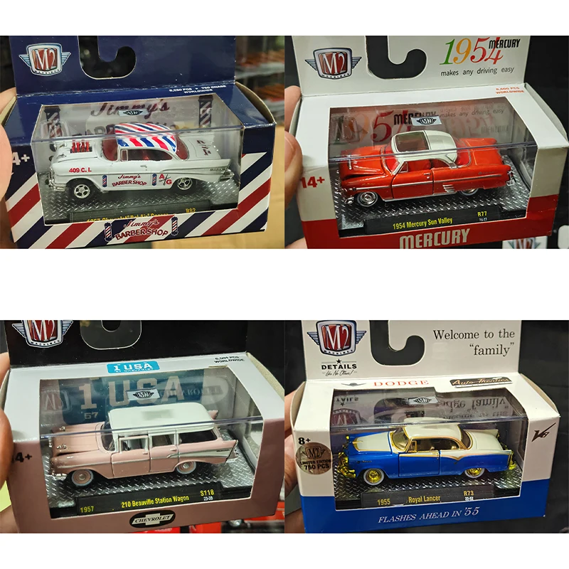 

M2 1:64 Mercury Sun Valley Fury Nomad Custom Royal Lancer из сплава, коллекция моделей автомобилей, украшения