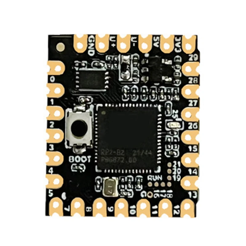 For Raspberry Pi Pico Stamp Hole Development Board RP2040-Core-A RP2040 Multifunction Dual Core Processor