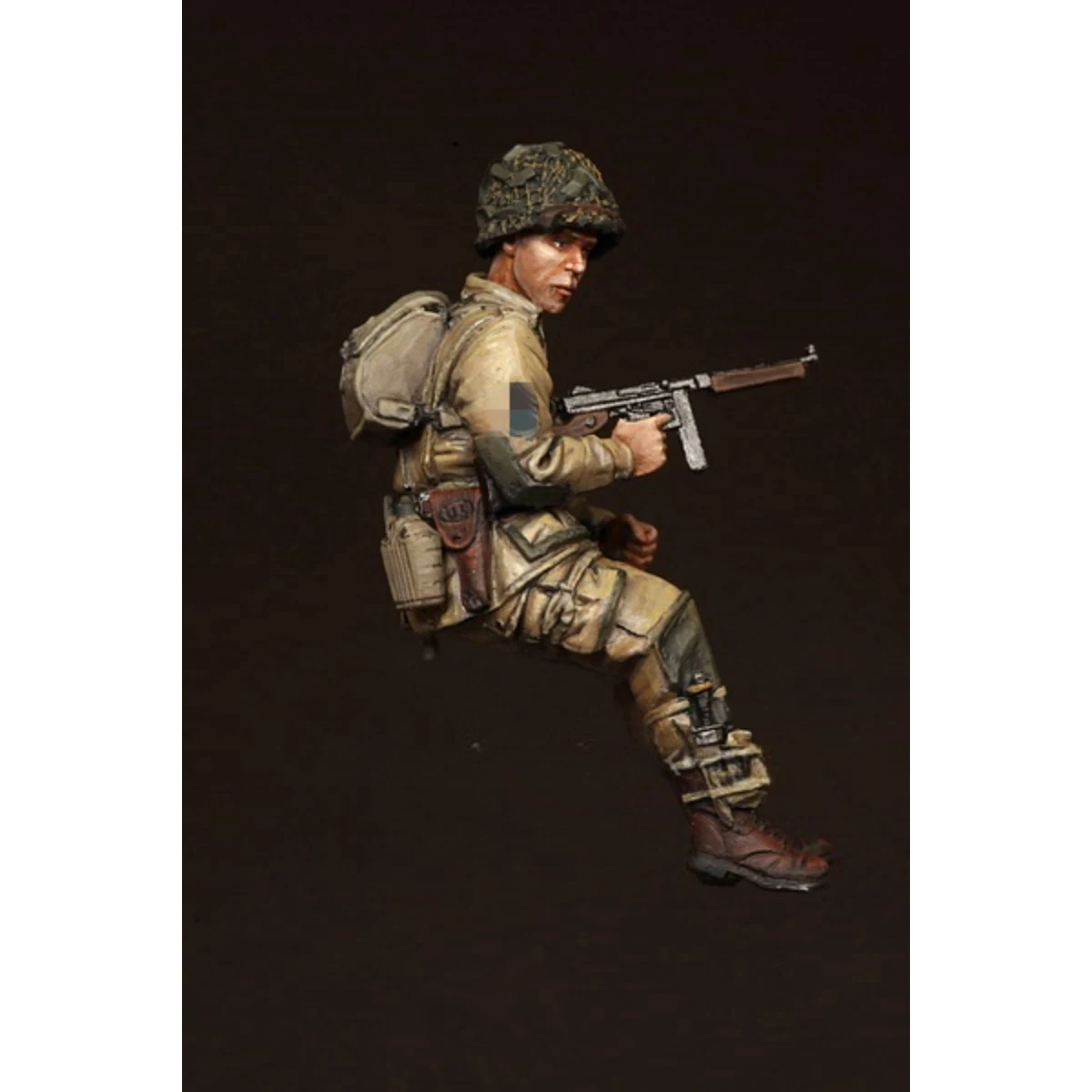 1/35 Resin Unpainted Model Kit, military theme, United States Airborne Division unassembled and unpainted GK, 1297R
