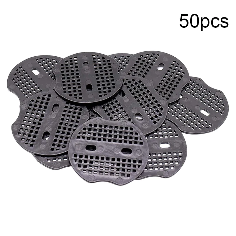 

50pcs Greenhouse U-Shaped Ground Nail Gaskets Tent Pegs Gaskets for Garden Staples Pegs Lawn Fixed Nails U-Shaped Nail Anchoring