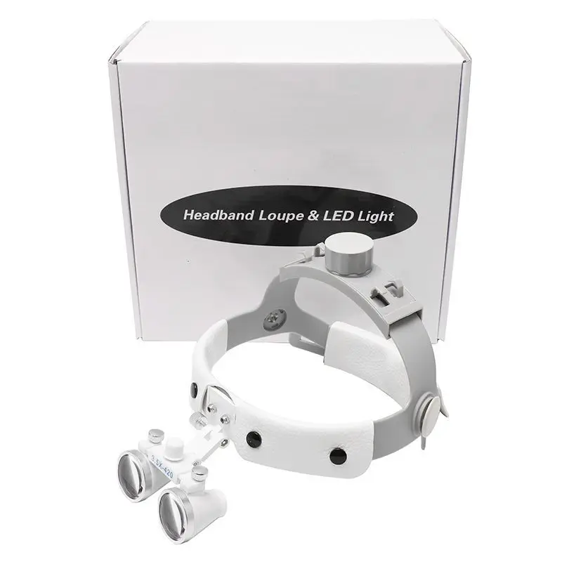 Multifunctional Surgical Magnifying Glass Can Be Equipped with Headlamp, Dentistry, Orthopedics, Otolaryngology, Oral Headset Hi