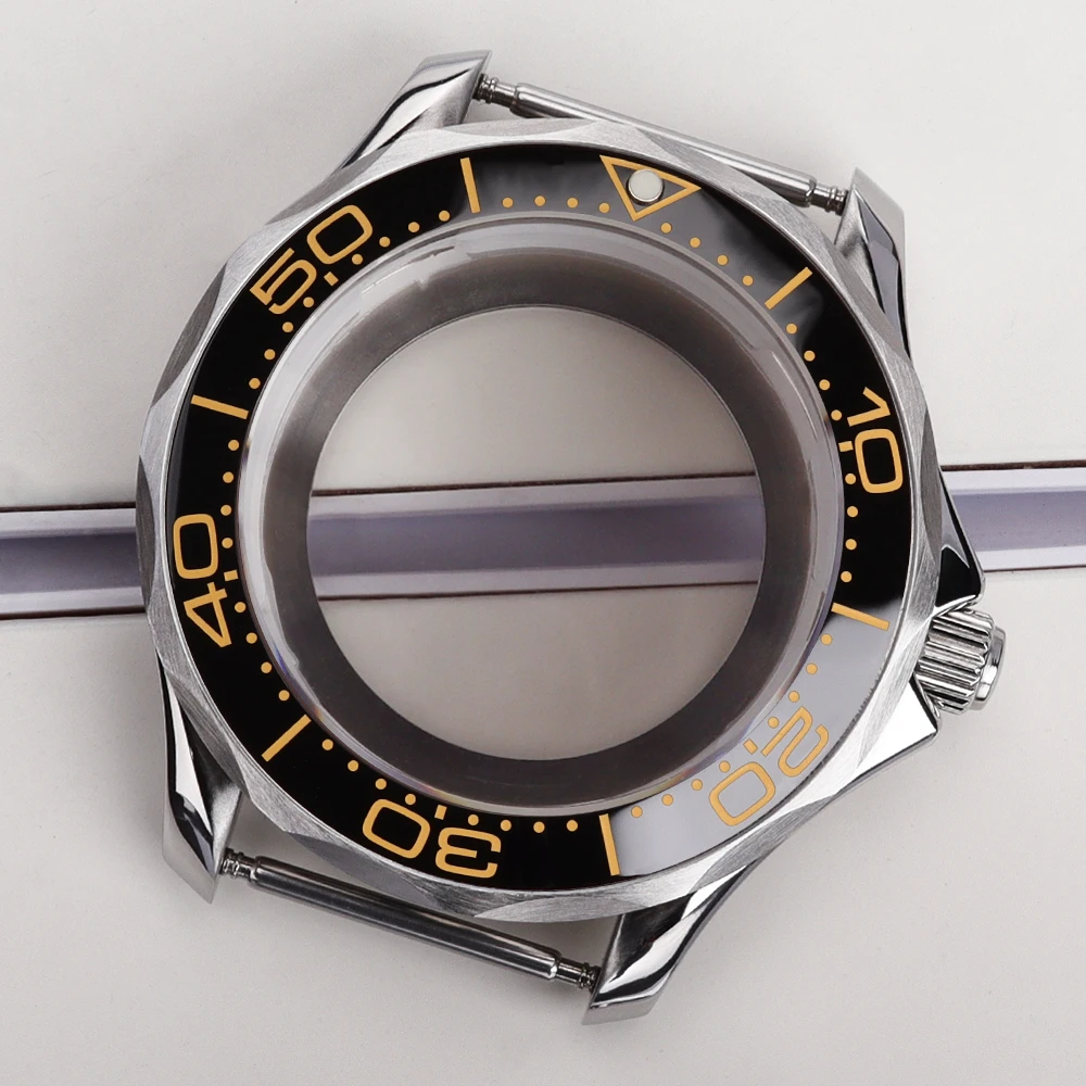 41mm Watch Case and Bracelet Stainless Steel Waterproof for Seamaster 300 NH35 NH36 NH38 Movements 31mm Dial Watch Accessories image 3