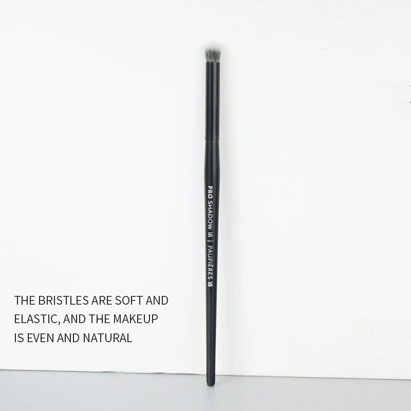 PRO Black Eye Shadow Crease Makeup Brushes SEP #18 - High quality Soft Synthetic Blending Cosmetics Beauty Brush Tools