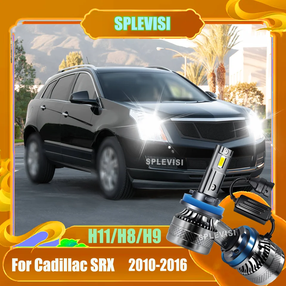

2x H9 H11 Гарантия 24 месяца светодиодные лампы для фар 6000K для Cadillac SRX 2010-2016 CTS 2008-2014 Chrysler Town & Country 2010-2016