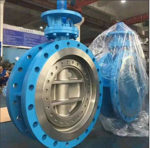 High performance zero leakage tri-eccenter hard seal butterfly valve 86 inch Hot sales