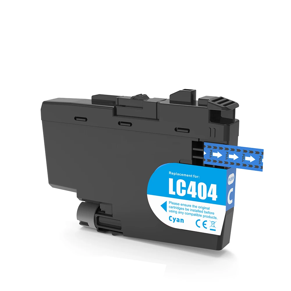 LC404 Compatible Cartridge With Full Dye Ink For Brother MFC-J1205W MFC-J1215W Printers