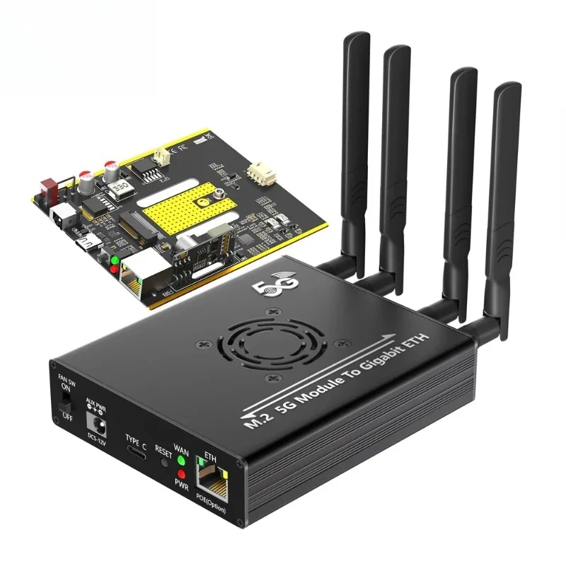 Network Interface Adapter with Dual SIM Slot 4G/5G POE Network Module Dual SIM Adapter Inventory