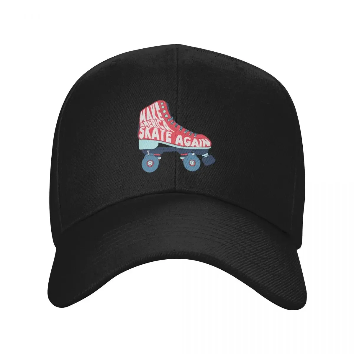 Make America Skate Again Blue Red Roller Skates Classic T-Shirt Baseball Cap New In Hat golf hat genuine For Girls Men's