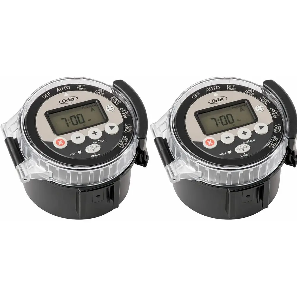 

Комплект из 2-х таймеров для полива на батарейках - Автоматизированная система орошения для легкого ухода за газоном