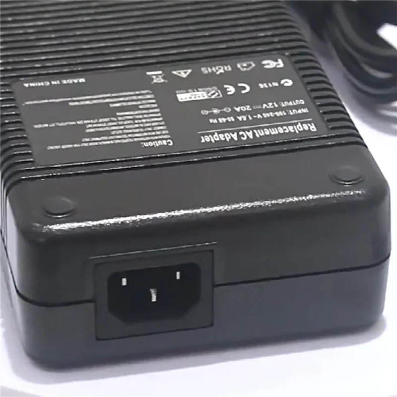 2X 12 فولت 20A 240 واط التيار المتناوب محول شاحن ل PSU سيارة السيارات شاحن صغير ITX الكمبيوتر المحمول إمدادات محول الطاقة تيار مستمر 5.5X2.5 مللي متر