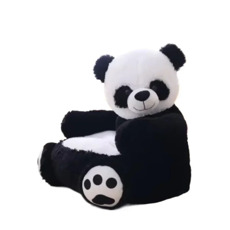 Cute teddy bear panda unicorn duck children sofa chair/soft plush seat baby nest bed adult pillow filled seat cushion