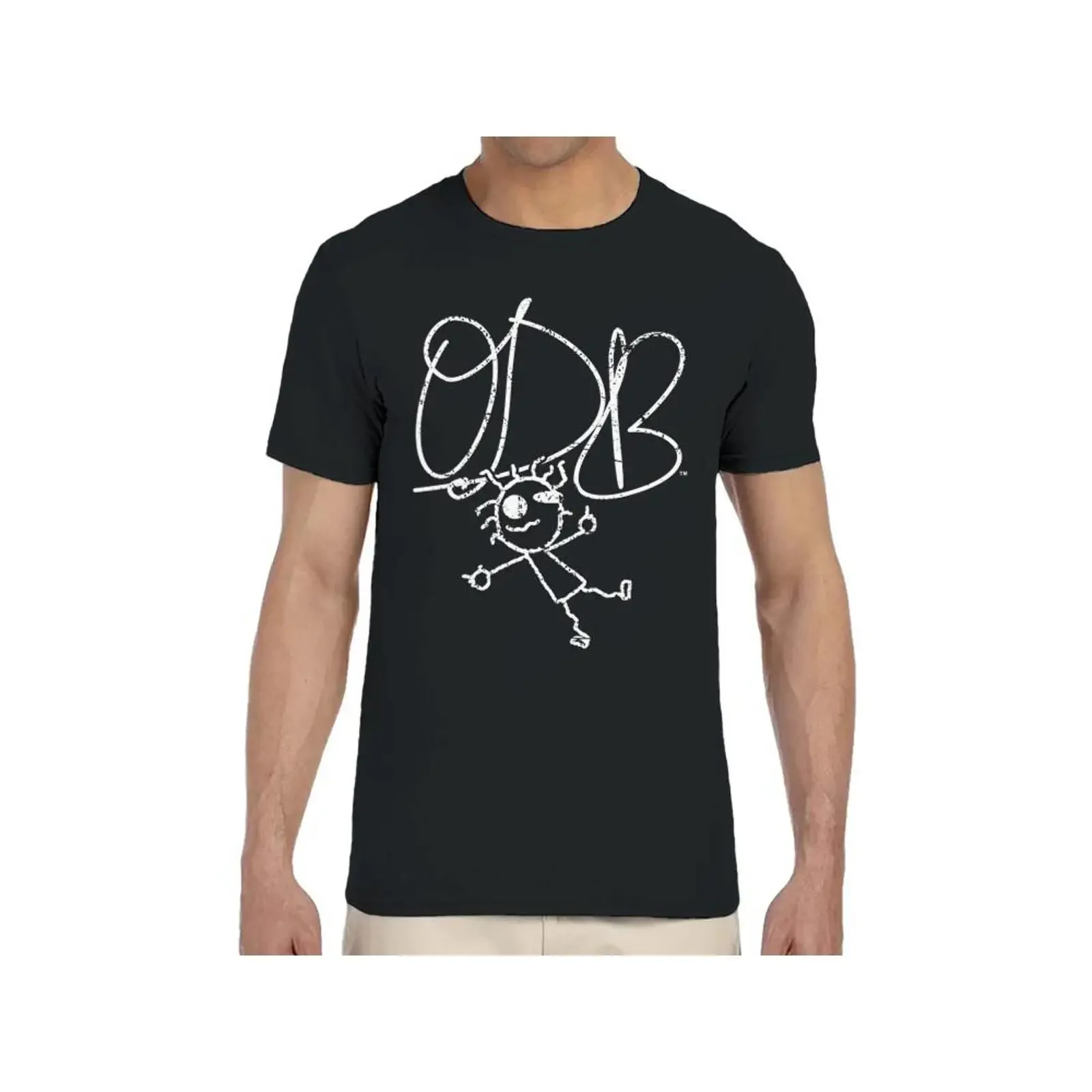 ODB Ol Dirty Ba ard Sketch Graffiti Hip Hop 90s Gangsta Rap Official Black T Shirt vintage Washed Unisex Slightly Soft homme