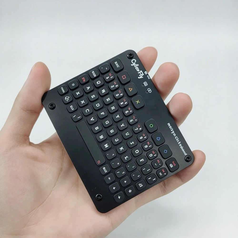 KeebDeck Basic Wired Mini Keyboard Stm32f042 Chip+AP5032KTR Backlight Usb Type C DIY Numpad Silicone Keyboard GameCopy Version