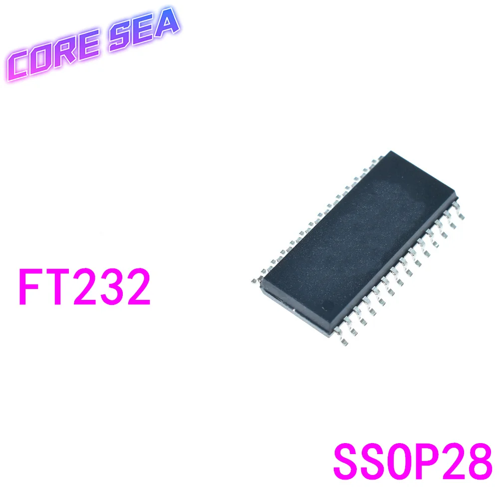 

10PCS FT232 FT232RL FT245RL SSOP28 USB Serial Chip IC Bridge