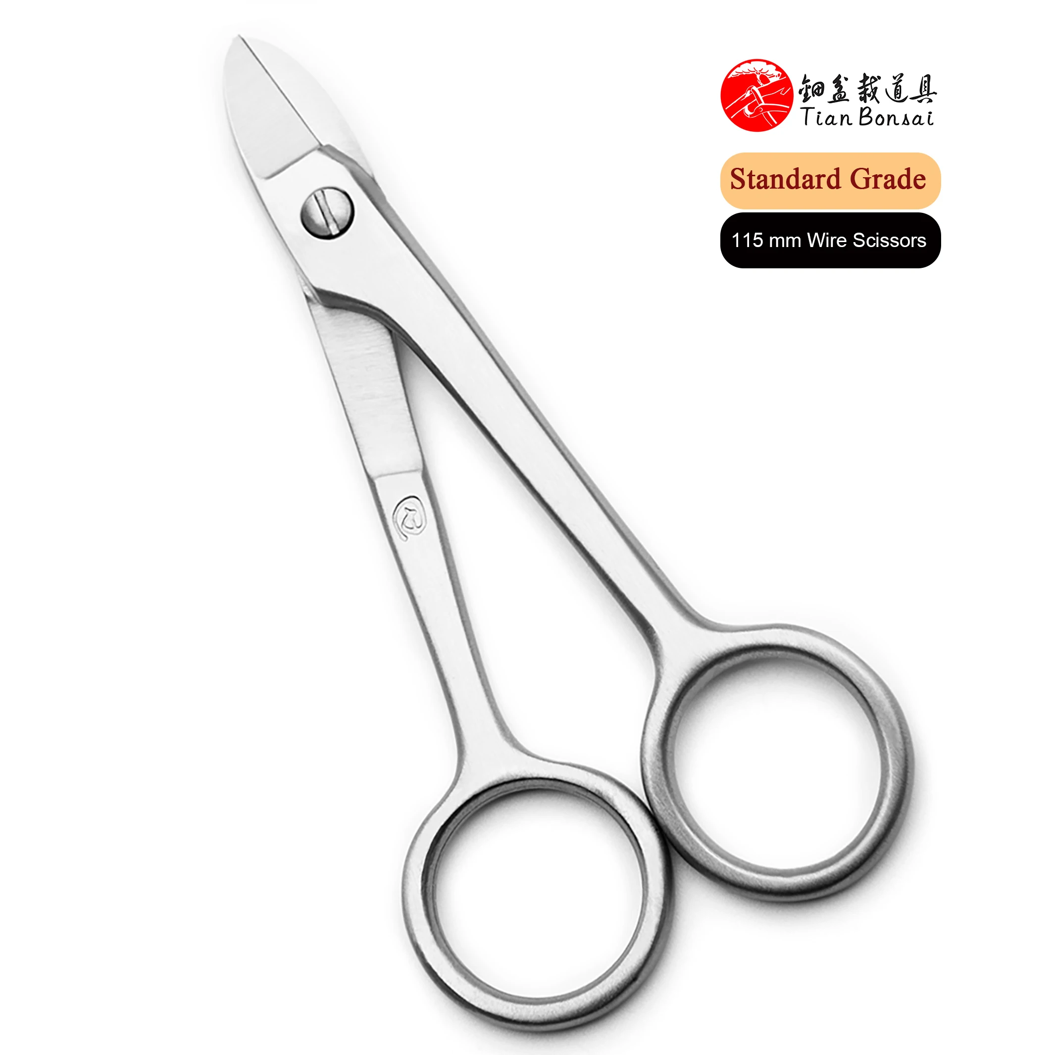 

Standard bonsai tools 115 mm wire scissors integrally forged with 3Cr13 alloy steel