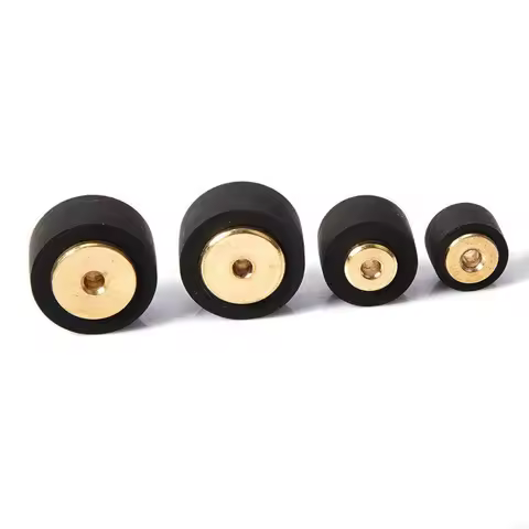 Wheel Belt Pulley Rubber Pressure Recorder Cassette Deck Pinches Roller Tape for Player Stereo