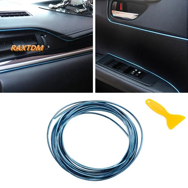 5m Car Interior Mouldings Trim Decorative Strip Line for Suzuki SX4 SWIFT Alto Liane Grand Vitara Jimny S-Cross