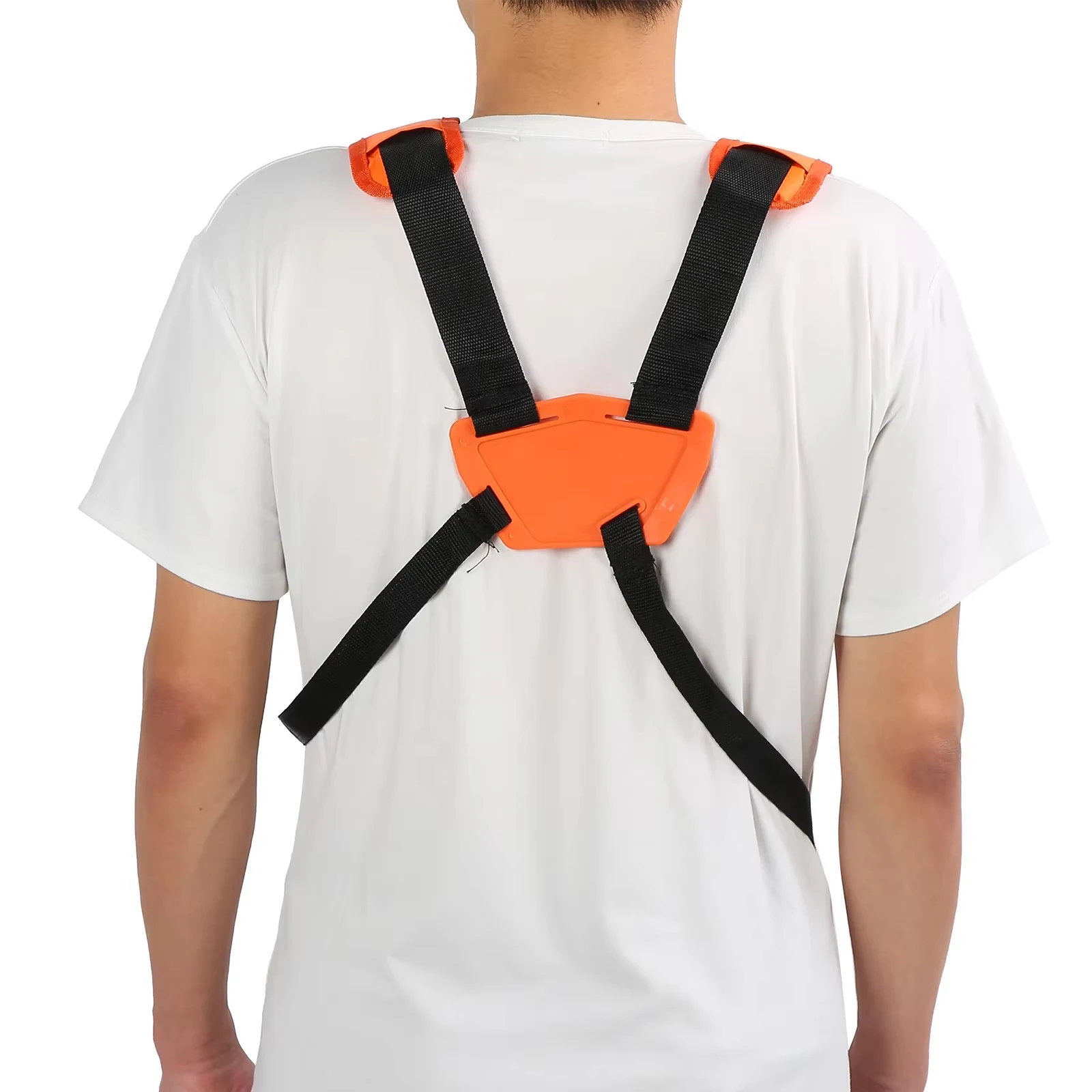 TSES String Trimmer Strap Adjustable, Heavy Duty Grass Trimmer Harness, Brushcutter Harness Lawn Mower Shoulder Strap