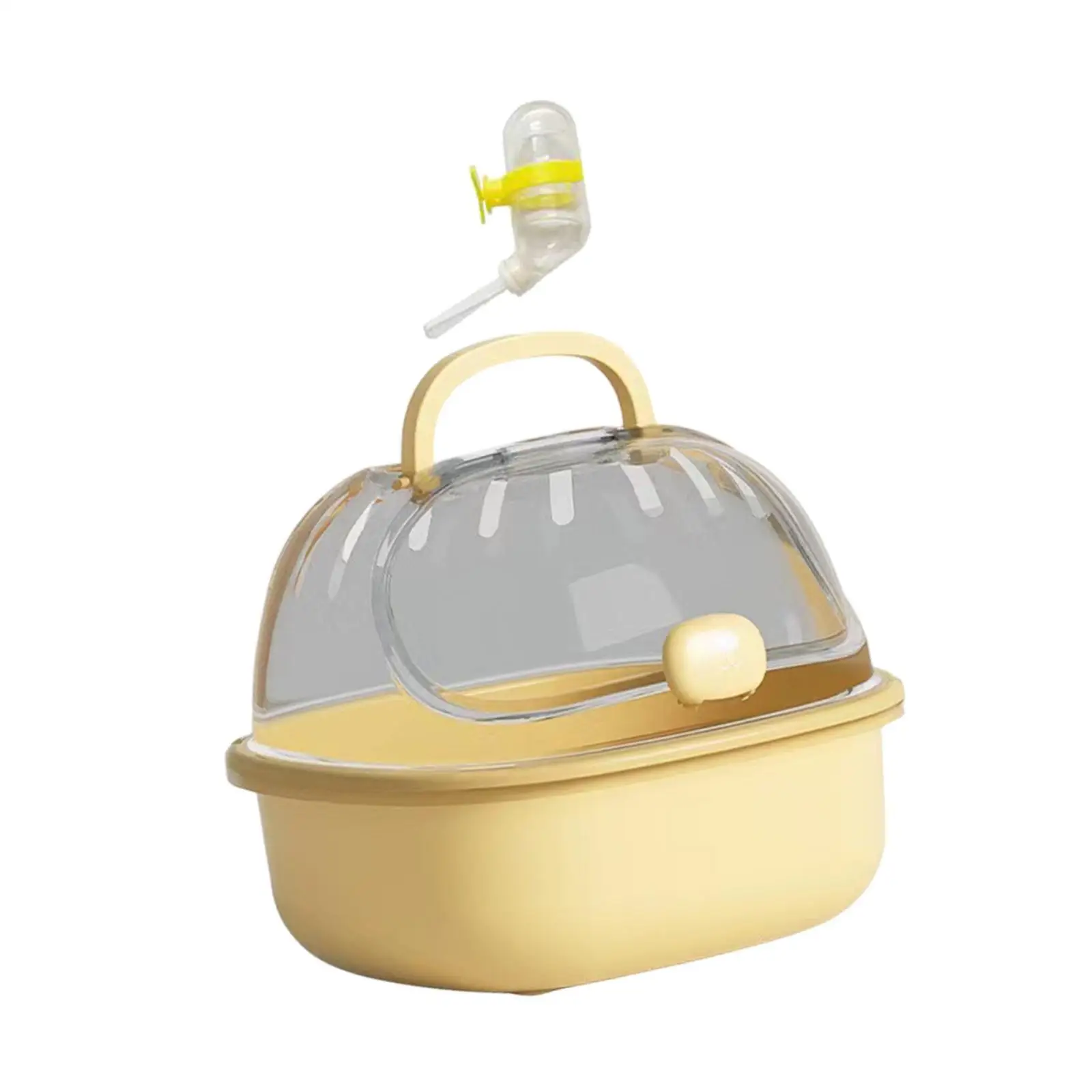 Small Animal Carry Cage Pet Outgoing Traveling Clear Outdoor Portable Hamster