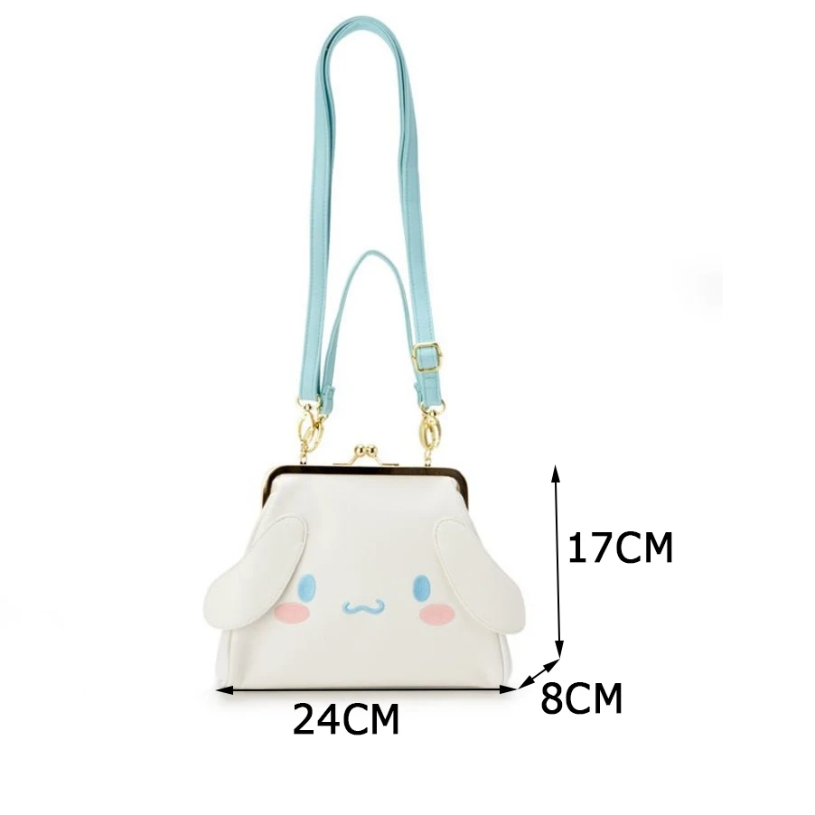 Hello Kitty Shoulder Bag Cute Cartoon Purses and Handbags Crossbody Bags for Women Sanrio Fashionable Purses Leather Tote Bags