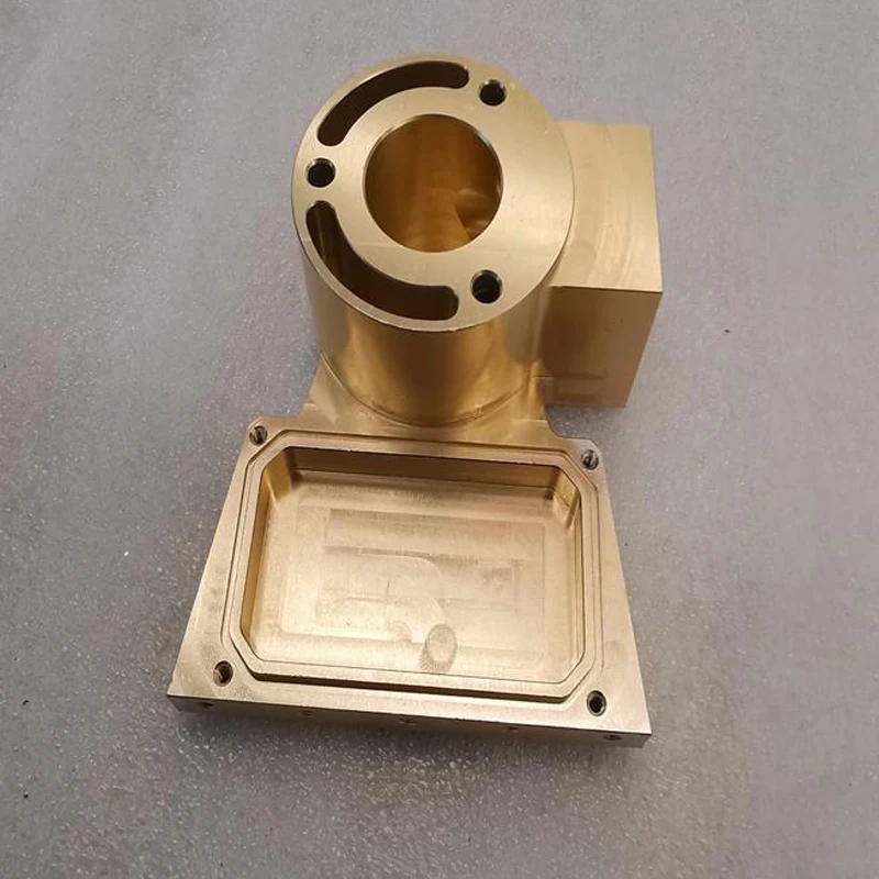 

Custom Brass Precision Mechanical Housing CNC Machined Part